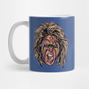 Ultimate Warrior Scream Mug